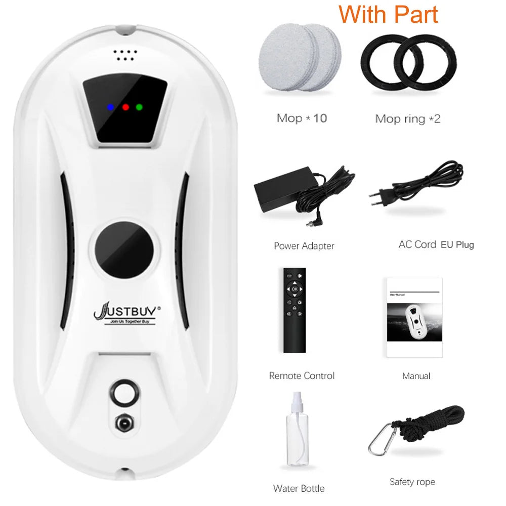 Window Robot Vacuum Cleaner Auto Working Electric Glass Limpiacristales Remote Control For Home
