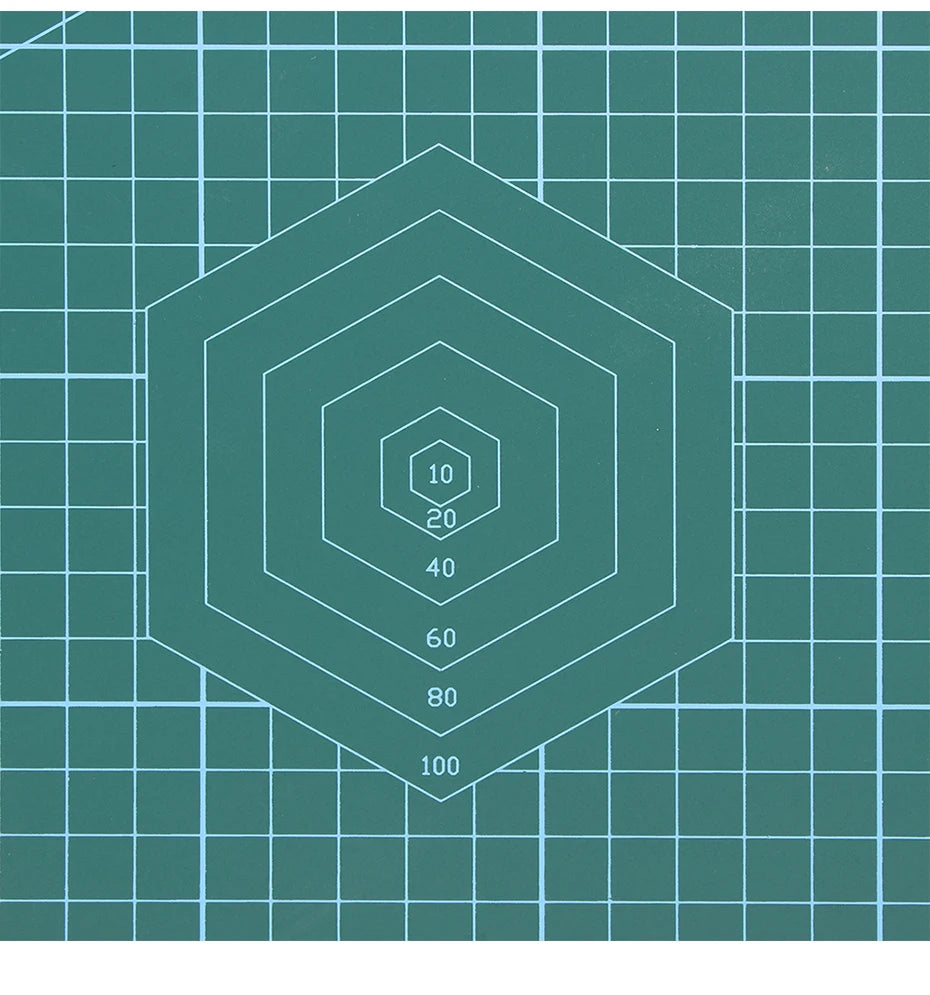 QJHA1 Double-Sided Self-Healing PVC Cutting Mat for DIY LeatherCraft Board, Large Desktop Protective Mat 90x60cm Fathers Day Gif