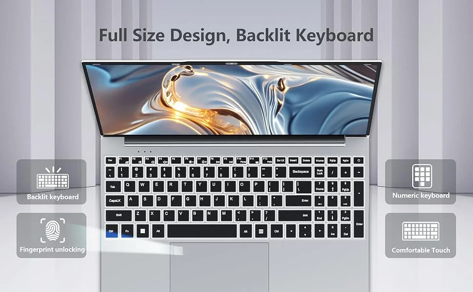 New Portable Laptop Intel Core i9 10980HK Windows 11 15.6 inch PC Gamer 16GB DDR4 1TB 2TB SSD Notebook Computer Gaming Laptops