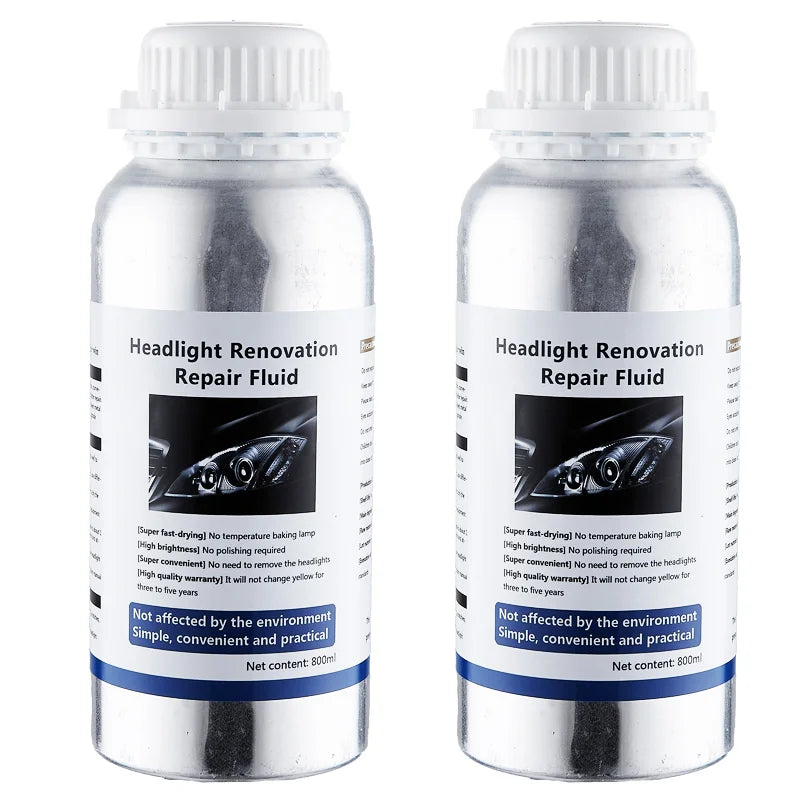 Car headlight polishing evaporator liquid Car chemicals headlight chemical polish Headlights liquid polymer lamps reg Headlights