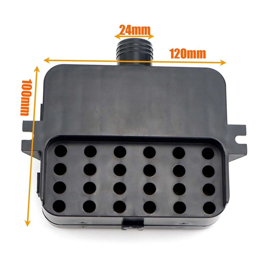 25mm Air Diesel Heater Intake Filter + Intake Duct Pipe Stretch Length 60cm + 2x Clips For Car Truck VAN E
