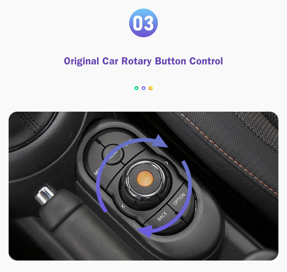 Wireless CarPlay for Mini R55 R56 R57 R58 R59 R60 R61 F54 F55 Clubman Countryman Hardtop John Cooper F56 F57 Android Auto