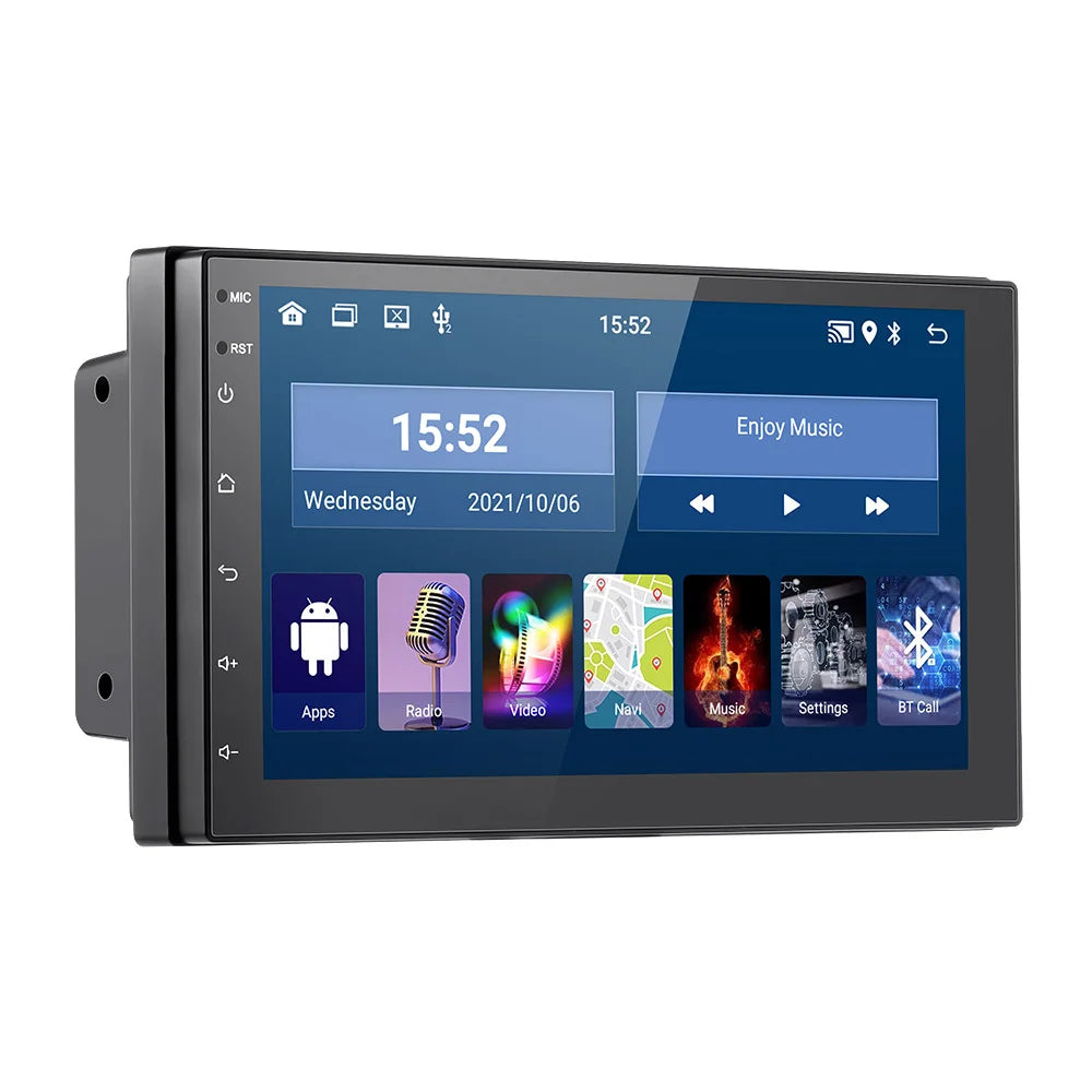 Car Radio 2 Din Multimedia Video Player Carplay Android Auto Android 13 Universal 7 Inch 2 din android Navigation Auto Stereo
