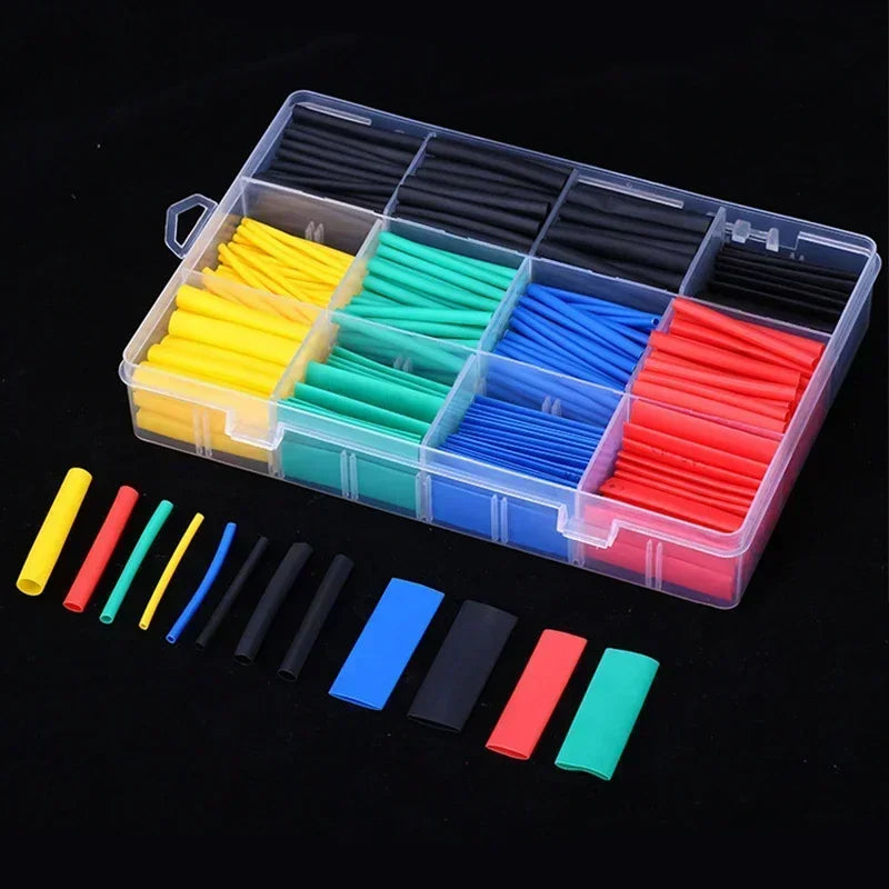 Heat Shrink Sleeving Tube Kit Wire Electrical Connection Wire Wrap Cable Protection Thermoresistant Tubing Wrapping Insulation