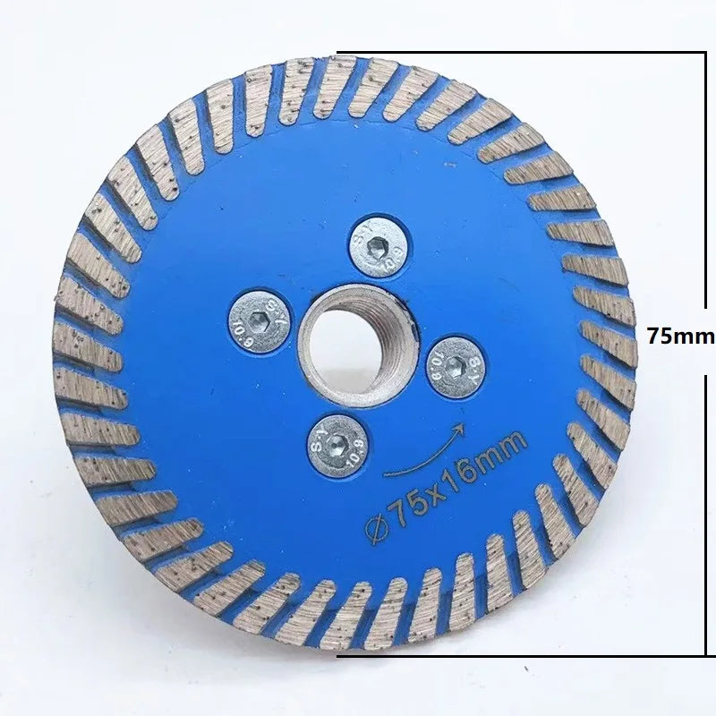 1 PC M14 Flange Diamond Cutting Disc 75mm 50mm 2 Inch Detachable Mini Carving Tool Blade for Granite Marble Tiles Stone Cutting