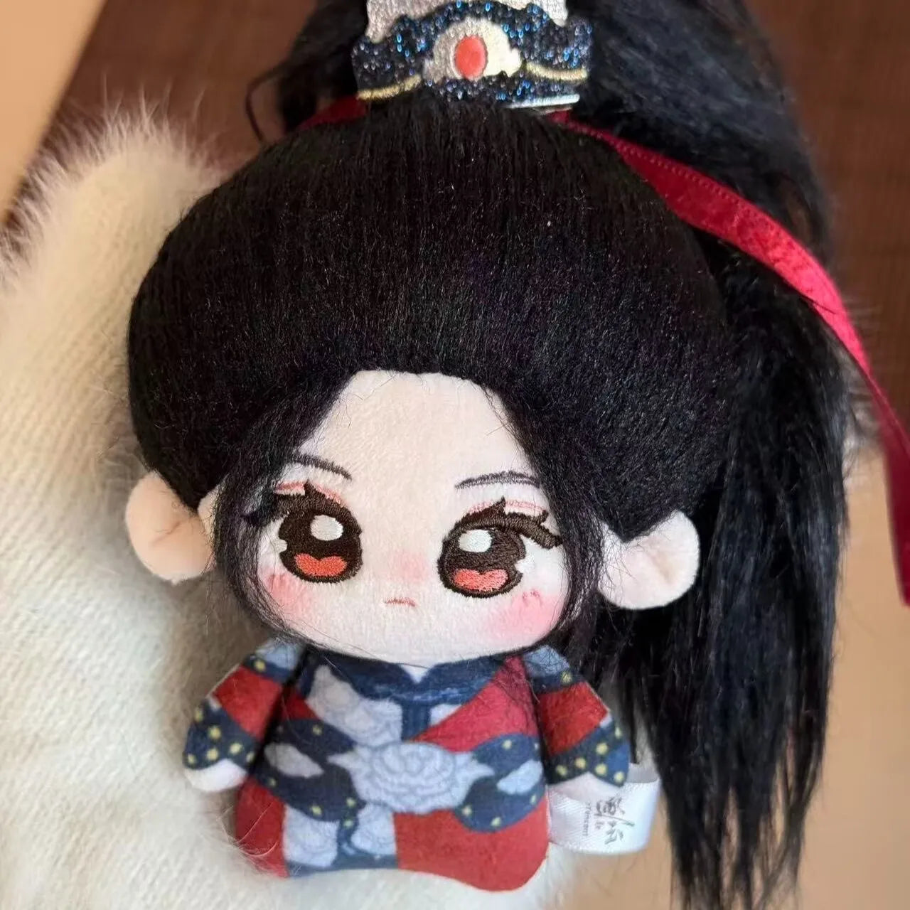 Official Authentic Zhuyu Cotton Doll 'Tian Xiwei, Fan Changyu' Attribute General Xiaoyu Cotton Doll 10cm Surrounding