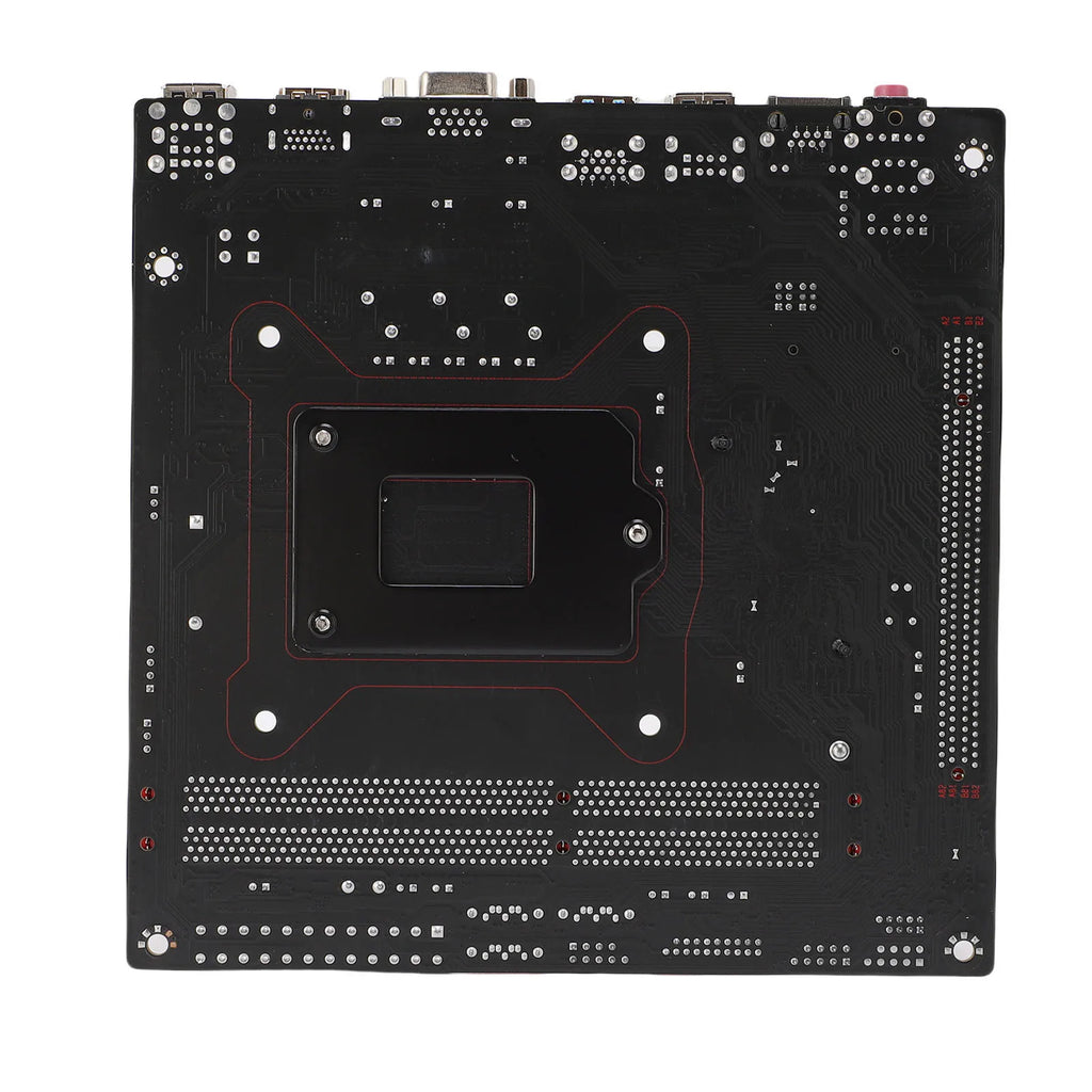 Computer Motherboard for Replacement 2xDDR3 Serial ATA 2.0x3 16GB Supports Extended PCIE2.0 6Gbps ITX Computer Motherboard