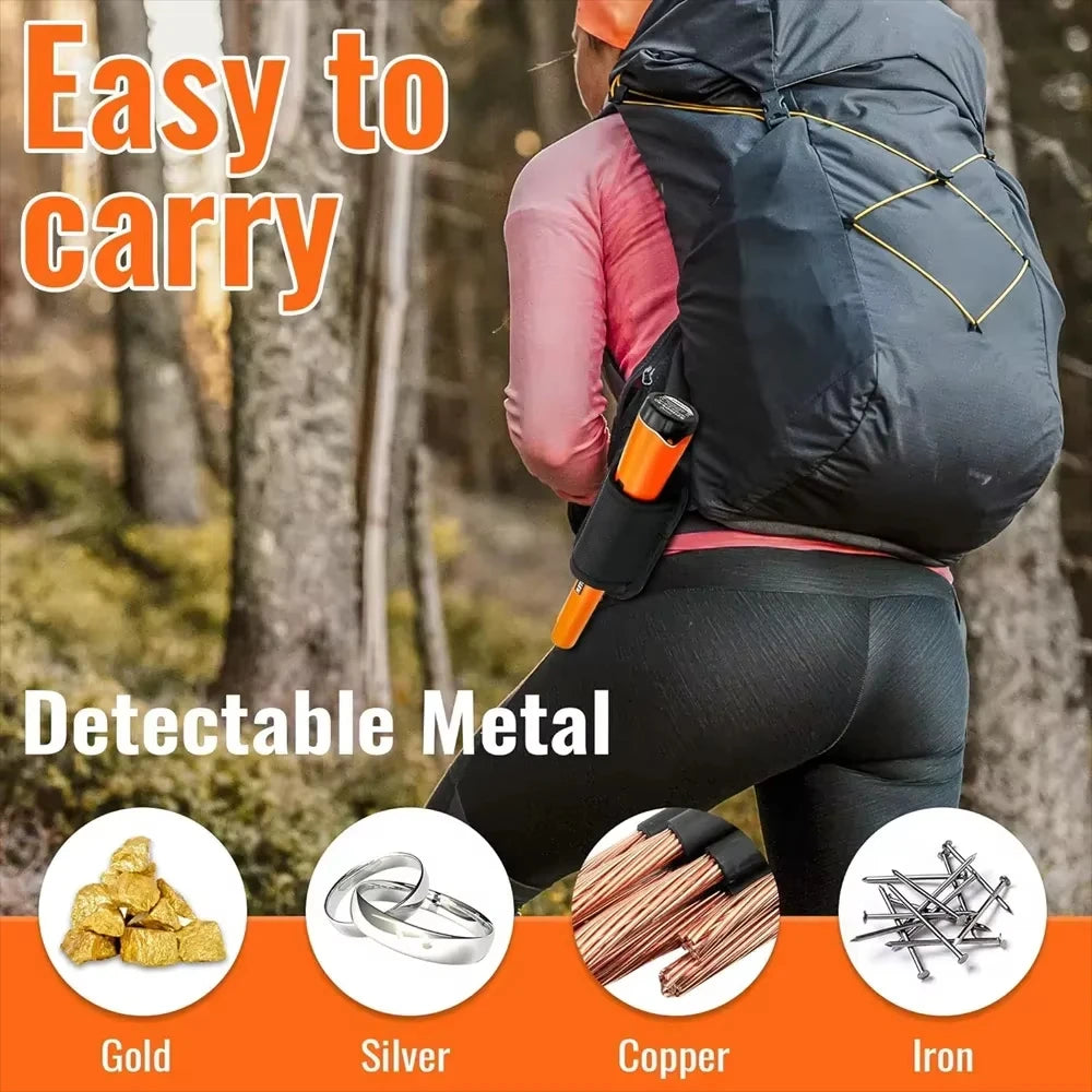Professional Metal Detector Pinpointer Waterproof Handheld Metal Detector for Metal Coins Gold