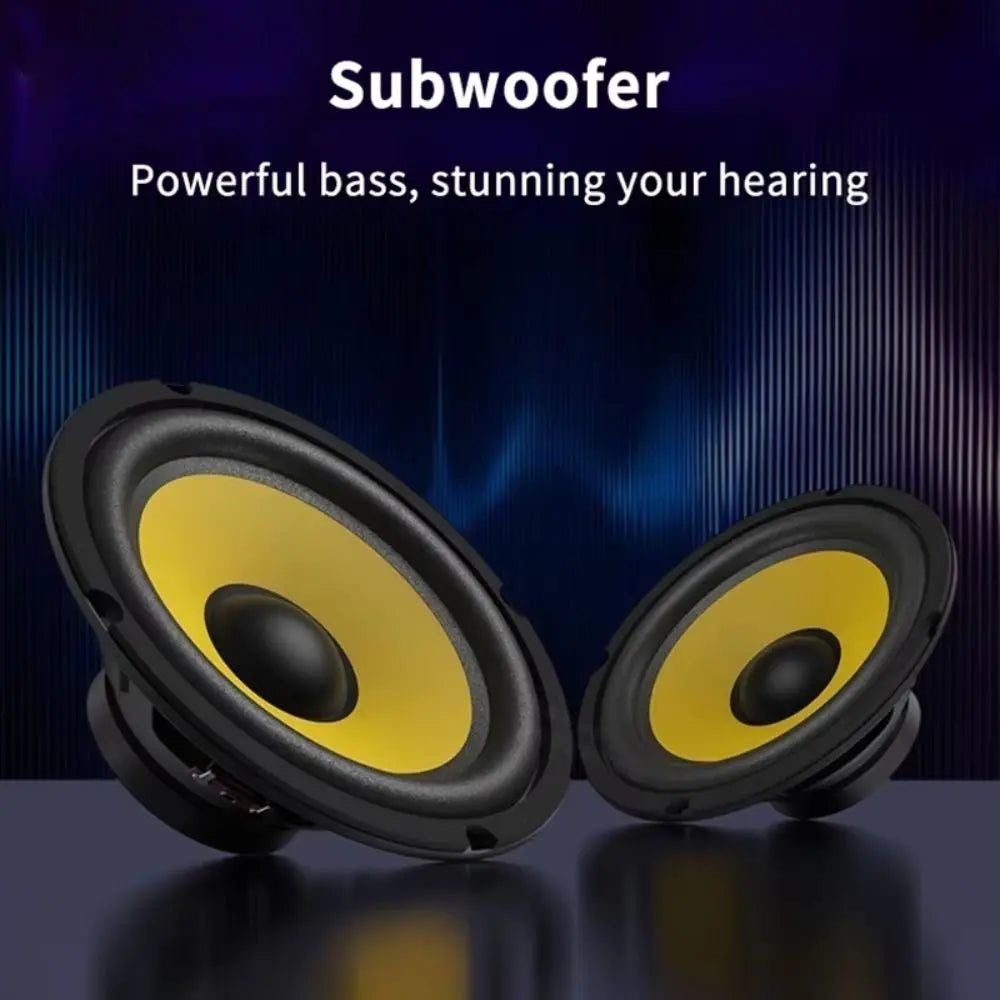 5/6/8/10 Inch Car Bass Speaker HiFi Music Full Range Frequency DIY Car Subwoofer High-volume Universal Audio Speakers