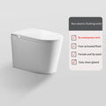 Home Hotel Sanitary Ware Electric Closestool Floor-Standing Ceramic One Piece Commode Self-Cleaning Nozzle Bathroom Toilet