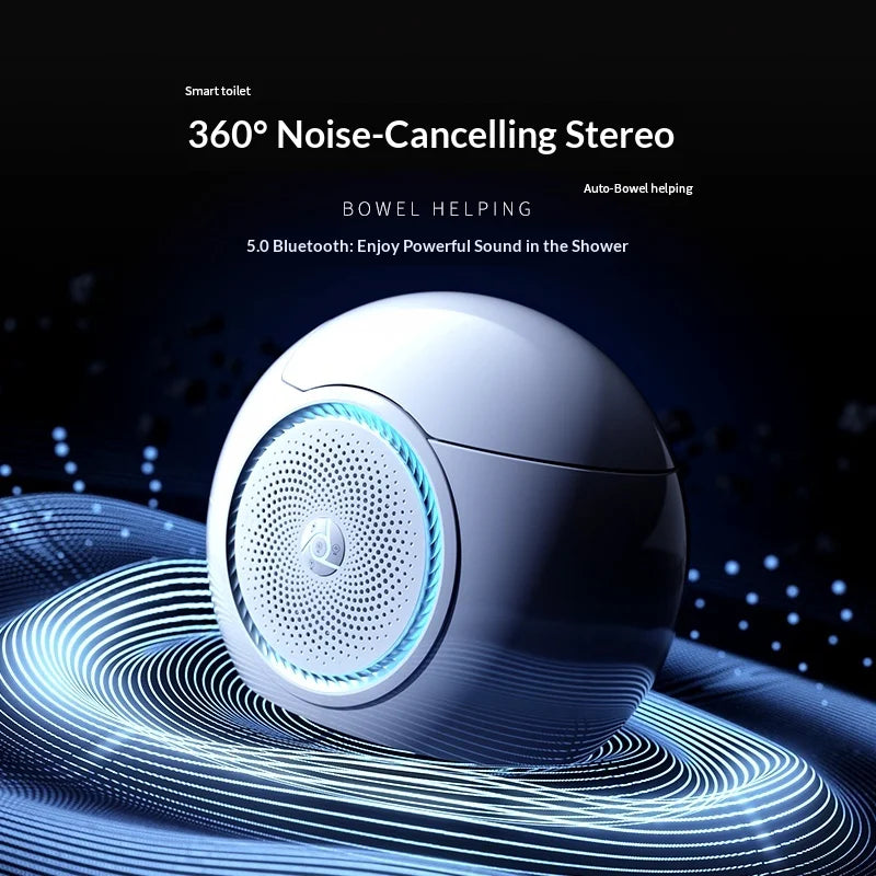 MYN Integrated Future Egg-shaped Music Smart Toilet Waterproof Voice Control Remote Floor Mounted Ceramic 3-Year Warranty P-trap