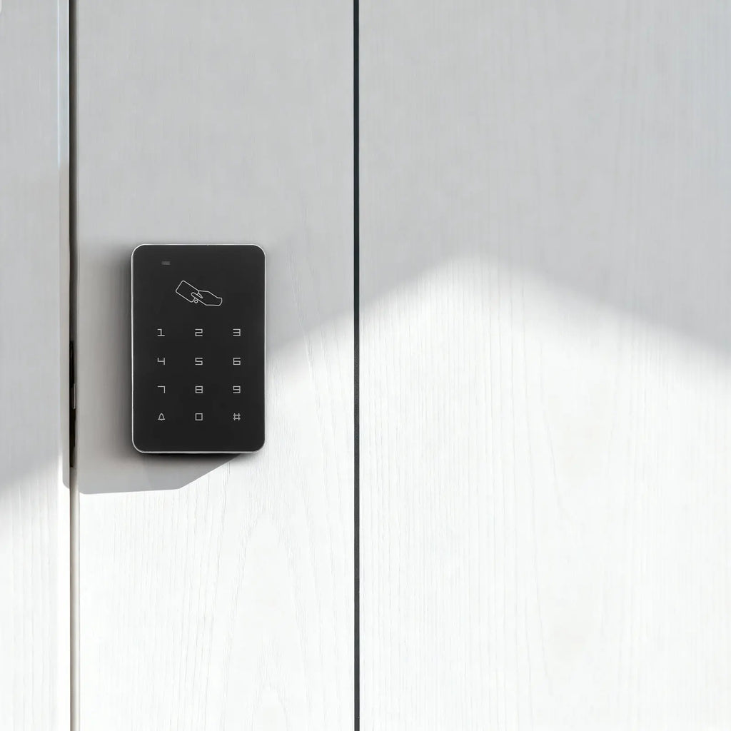 Smart Access Control System Keyless Door Lock With Touch Panel Keypad Card Reader For Gate Garage Entry Outdoor Electronic