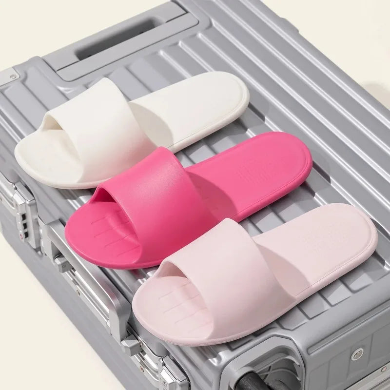 EVA Convenient Slippers Easy To Fold Travel Indoor Slippers Comfortable Light Casual Slippers