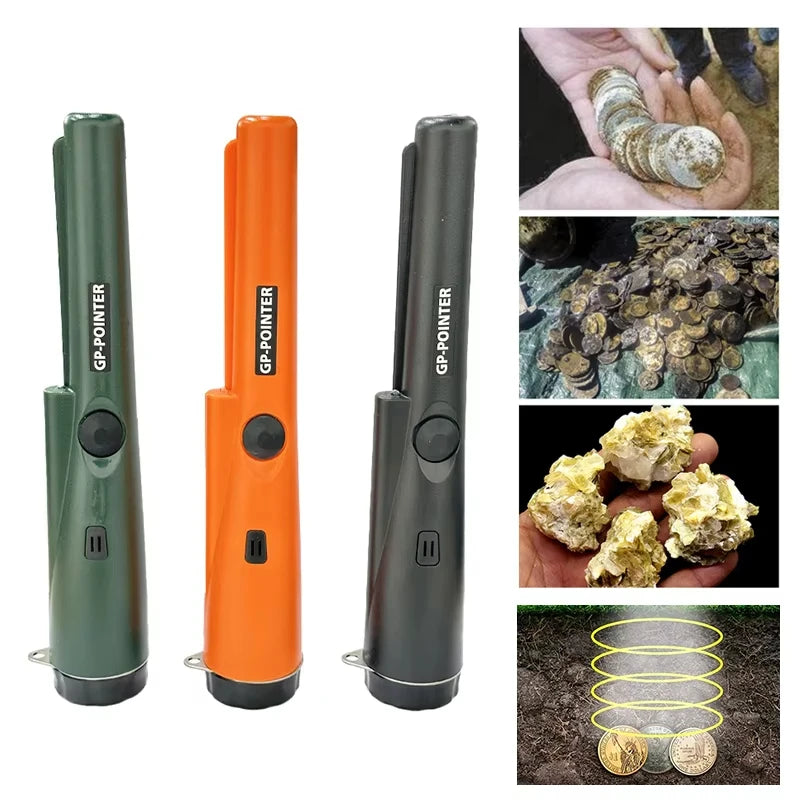 Professional Metal Detector Pinpointer Waterproof Handheld Metal Detector for Metal Coins Gold