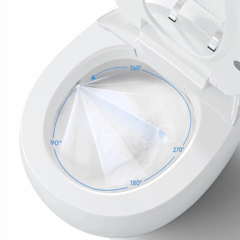 Bathroom Floor Mounted P-trap Electronic Automatic Bidet Toilet AI Voice Control Toilet Bowl WC Intelligent Smart Toilet