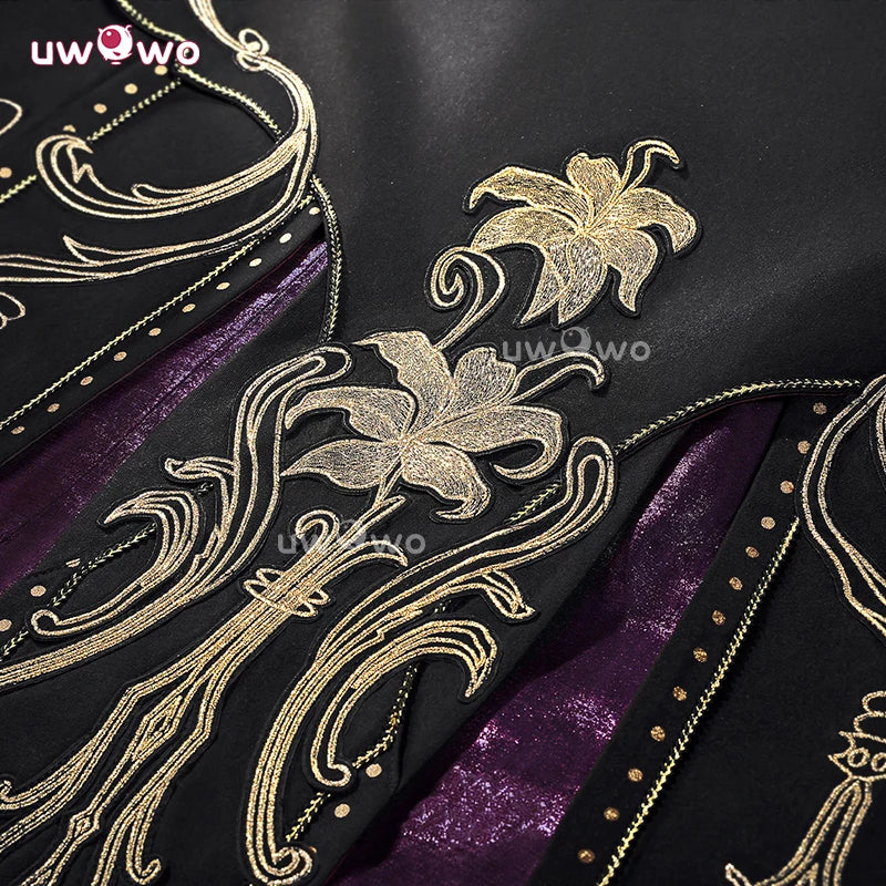 UWOWO Collab Series:Game Love and Deepspace Xavier King of Darknight Cosplay Costume S-2XL Halloween Costume