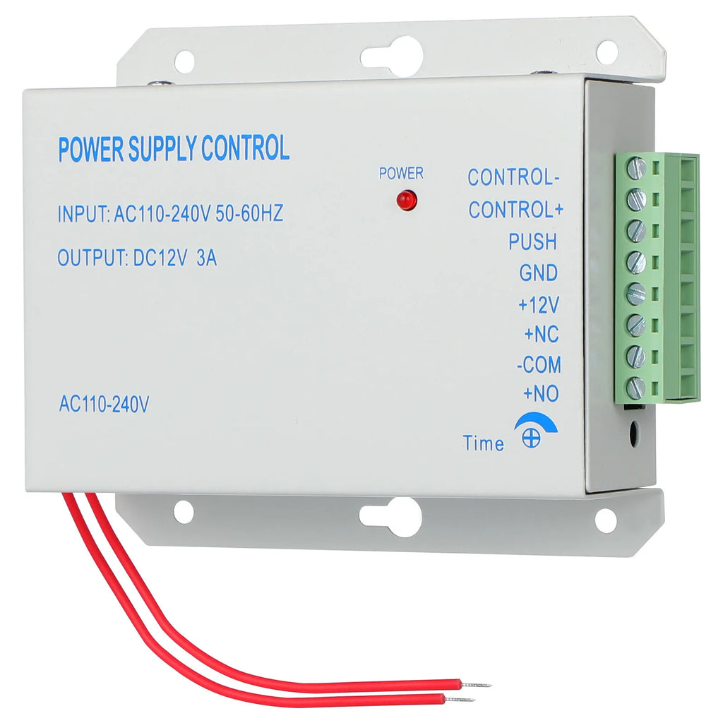 Access Control Power Controller 12V Voltage Electric Lock Supply Door System Overload Protection Short Circuit Auto