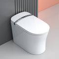 MYN CUPC Floor Mounted Silver Automatic Smart Electric Bathroom Ceramic Auto Flush Intelligent Toilet WC with Digital Display