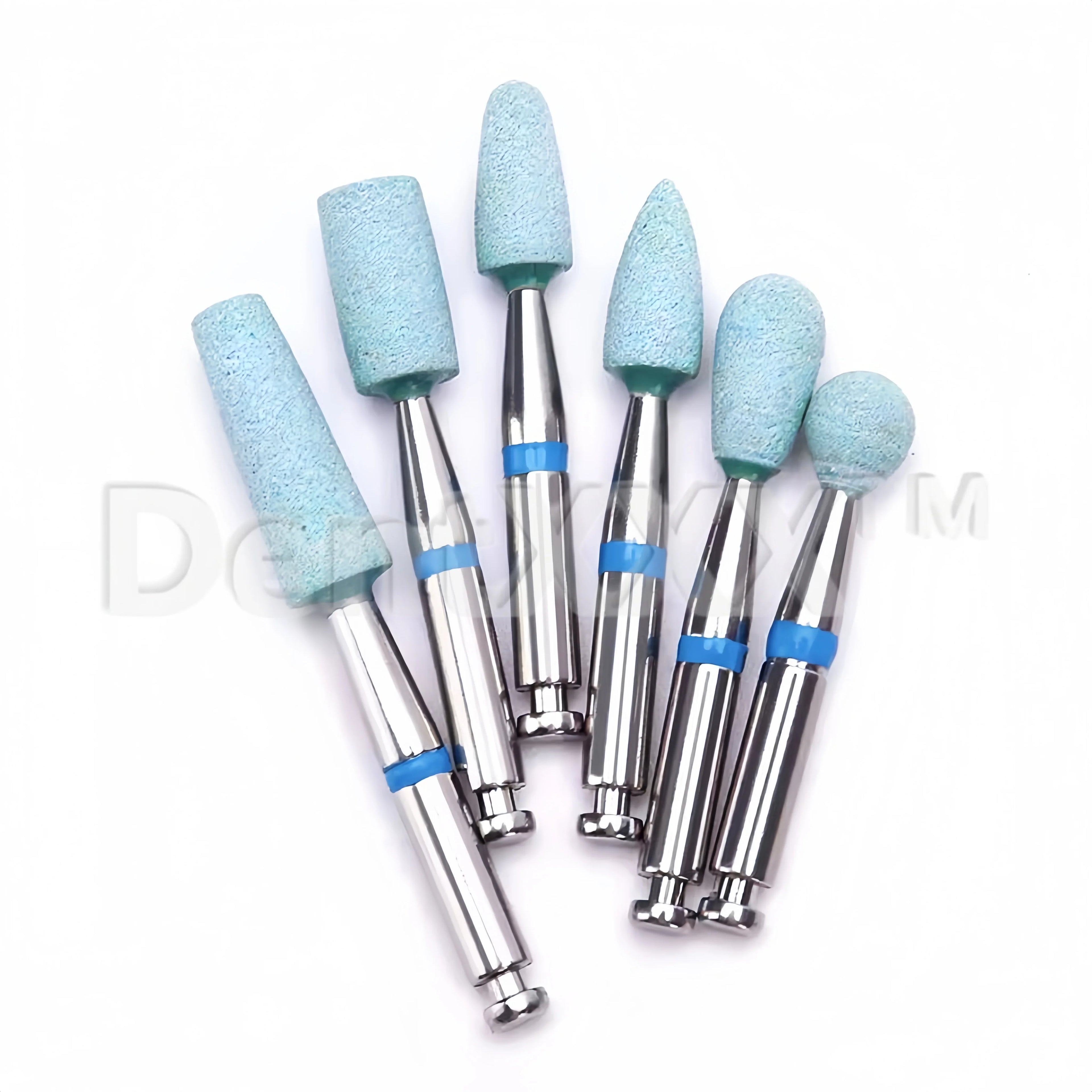 1 Pcs/6 Pcs RA Shaft Ceramic Diamond Grinding Heads, Suitable for Grinding and Polishing Metal, Ceramic and Other Materials