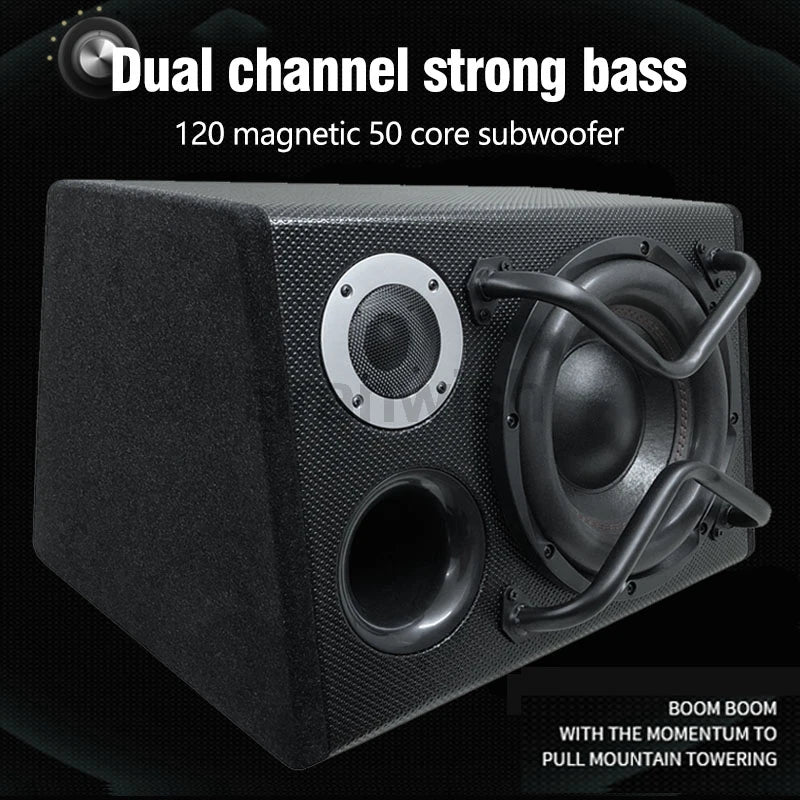 Car Audio Subwoofer 10 Inch Active 4ohm Bluetooth 5.0 Powerful 200W Sound Box MP3/USB/SD For Cars Sound System