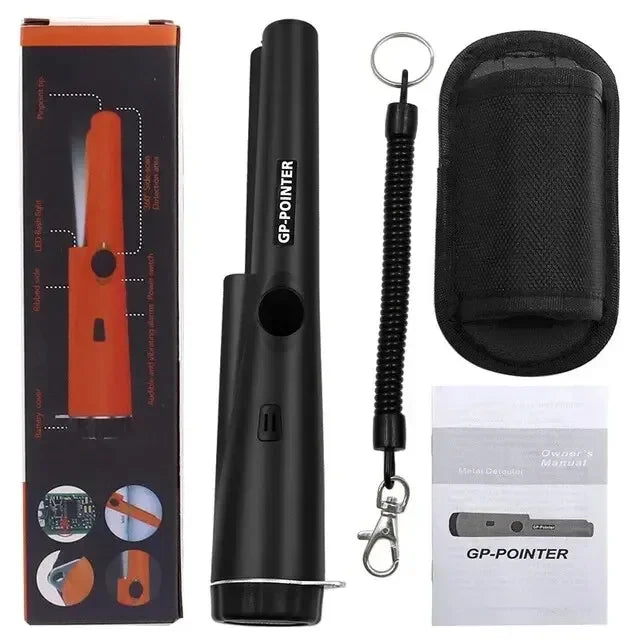 New High Quality Handheld Metal Detector GP-pointer Waterproof Positioning Rod Detecting With Bracelet LED Lights