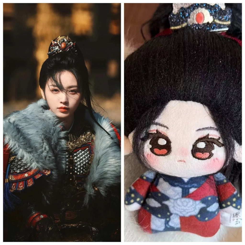 Official Authentic Zhuyu Cotton Doll 'Tian Xiwei, Fan Changyu' Attribute General Xiaoyu Cotton Doll 10cm Surrounding