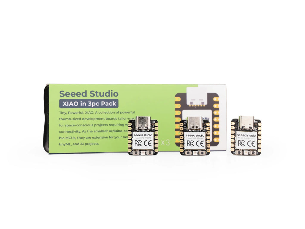 RP2040 - Seeed Studio XIAO RP2040 Microcontroller, with Dual-Core ARM Cortex M0+ Processor, Arduino, MicroPython and CircuitPython