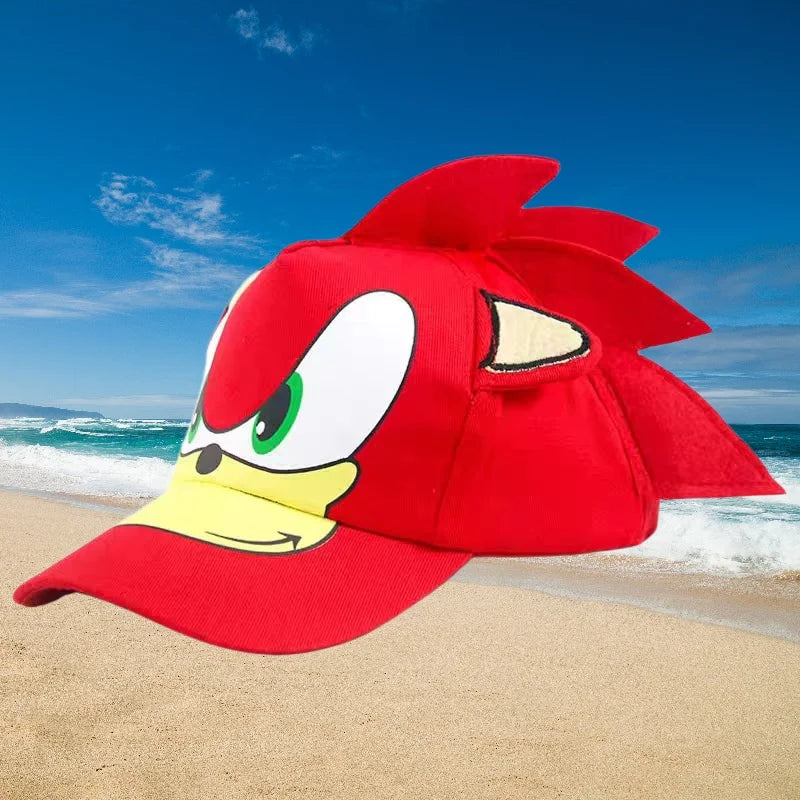 Children's Adjustable Hat, Cute Anime Supersonic Cartoon 3-7 Years Boys Girls Sun Hat Baseball Hat 52-54CM Charming Casual Hat