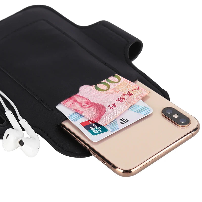 HAISSKY Sports Running Bags For iPhone 17 16 15 14 13 12 Pro Max 17 Air 15 Plus Samsung S25 Xiaomi Otdoor Fitenss Armbands Pouch