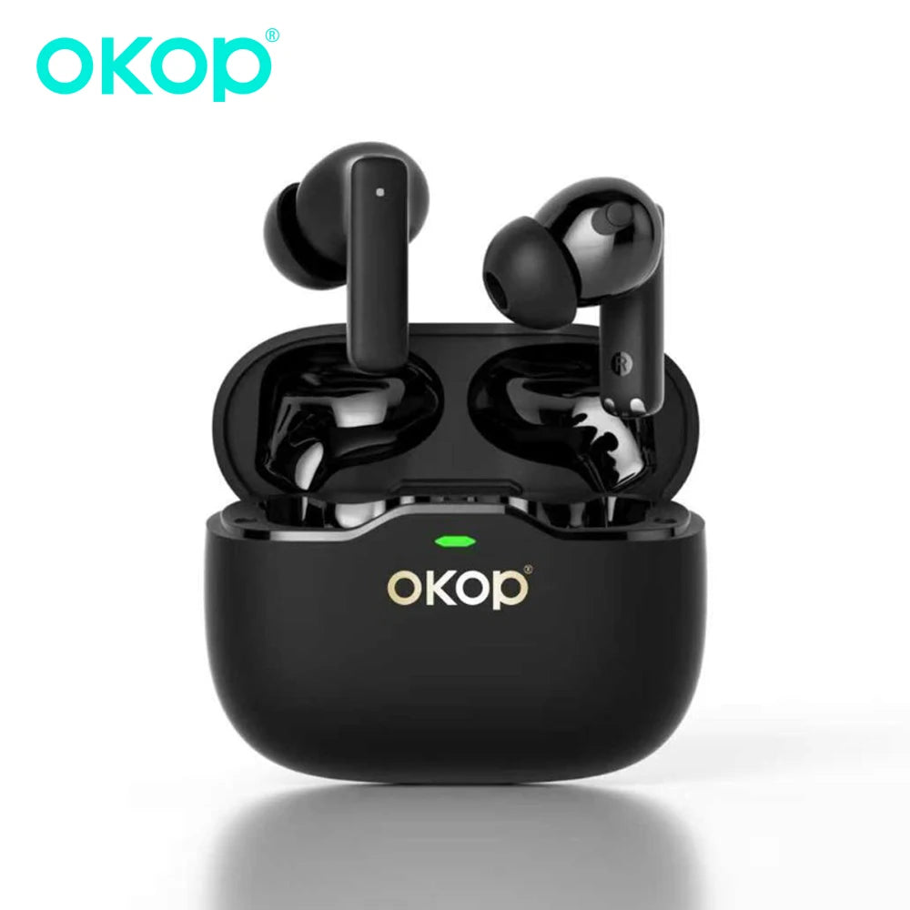 OKOP AI Headset, Wireless Bluetooth Headset, In-ear Noise Canceling Headset, Outdoor Sports Headset, High-quality Music Game Headset