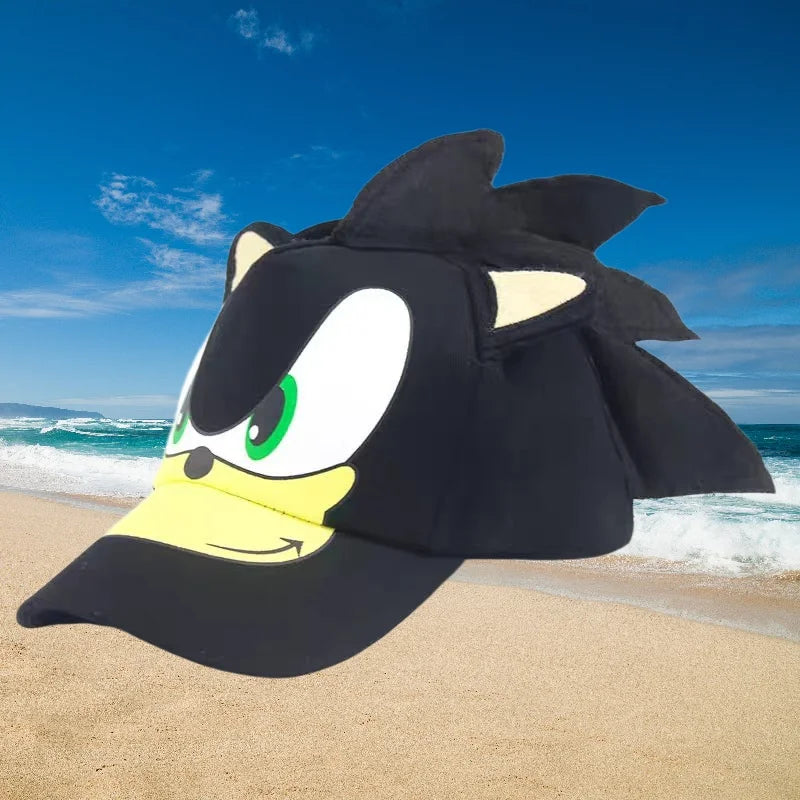 Children Hat Size Adjustable Cute Anime Supersonic Cartoon 3-7 Years Boys Girls Sun Hat Baseball Hat 52-54CM Charming Casual Hat