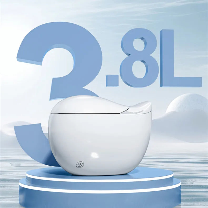 Bathroom Floor Mounted P-trap Electronic Automatic Bidet Toilet AI Voice Control Toilet Bowl WC Intelligent Smart Toilet