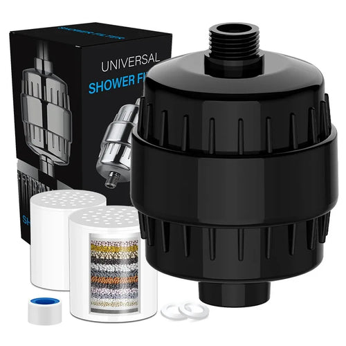 15/20 Stages High Output Shower Water Filter Removes Chlorine Fluoride Heavy Metals Softens Filter High Quality Shower Head