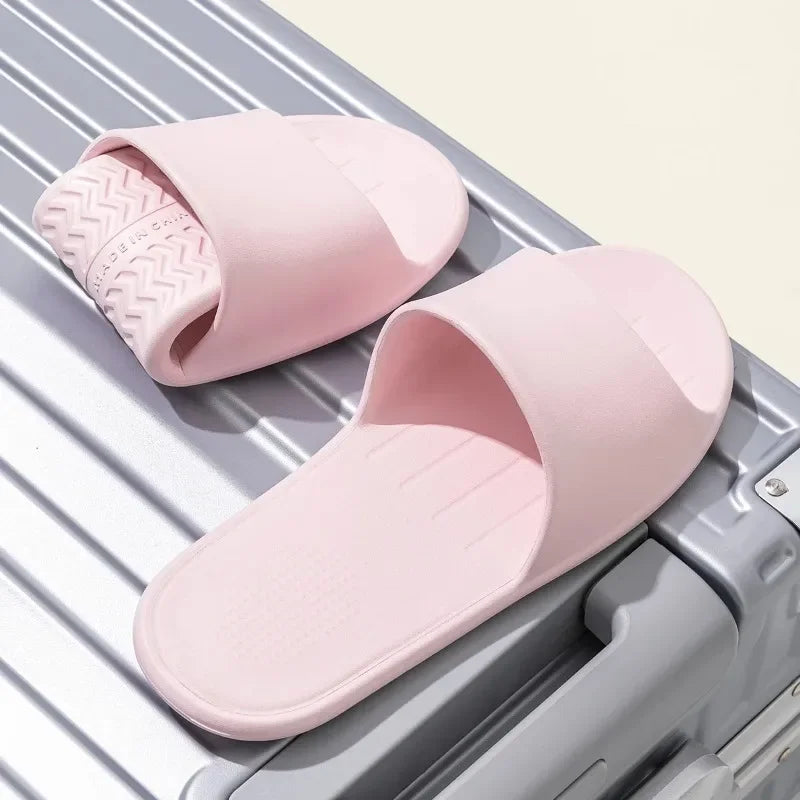 EVA Convenient Slippers Easy To Fold Travel Indoor Slippers Comfortable Light Casual Slippers