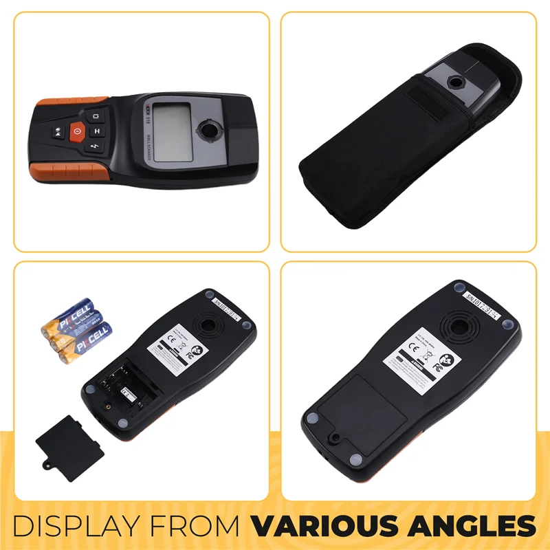 ABKI-VICTOR VC518 Wall Scanner Sensor Wall Wire Detector for Detecting Wood, Cables, Walls for Magnetic Metal Detection