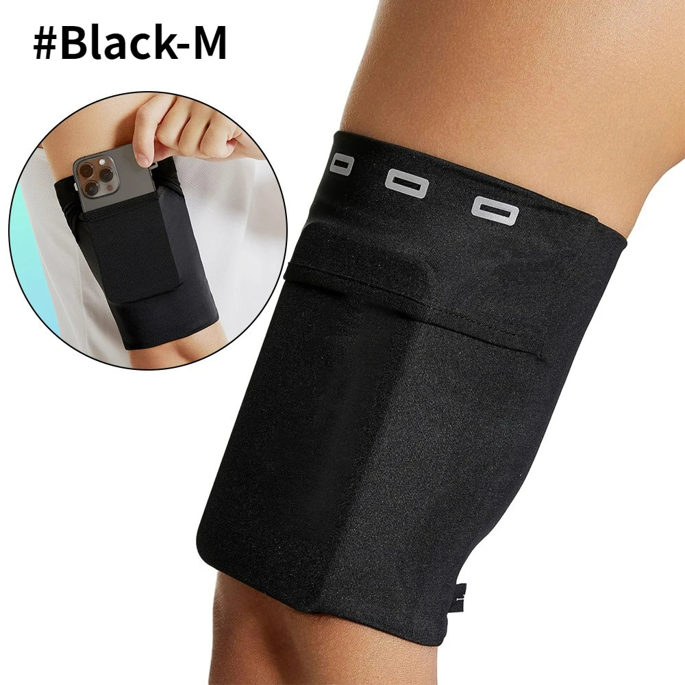 Adjustable Sports Arm Strap - iPhone/Android Phone Holder for Running, Gym - Breathable & Sweatproof
