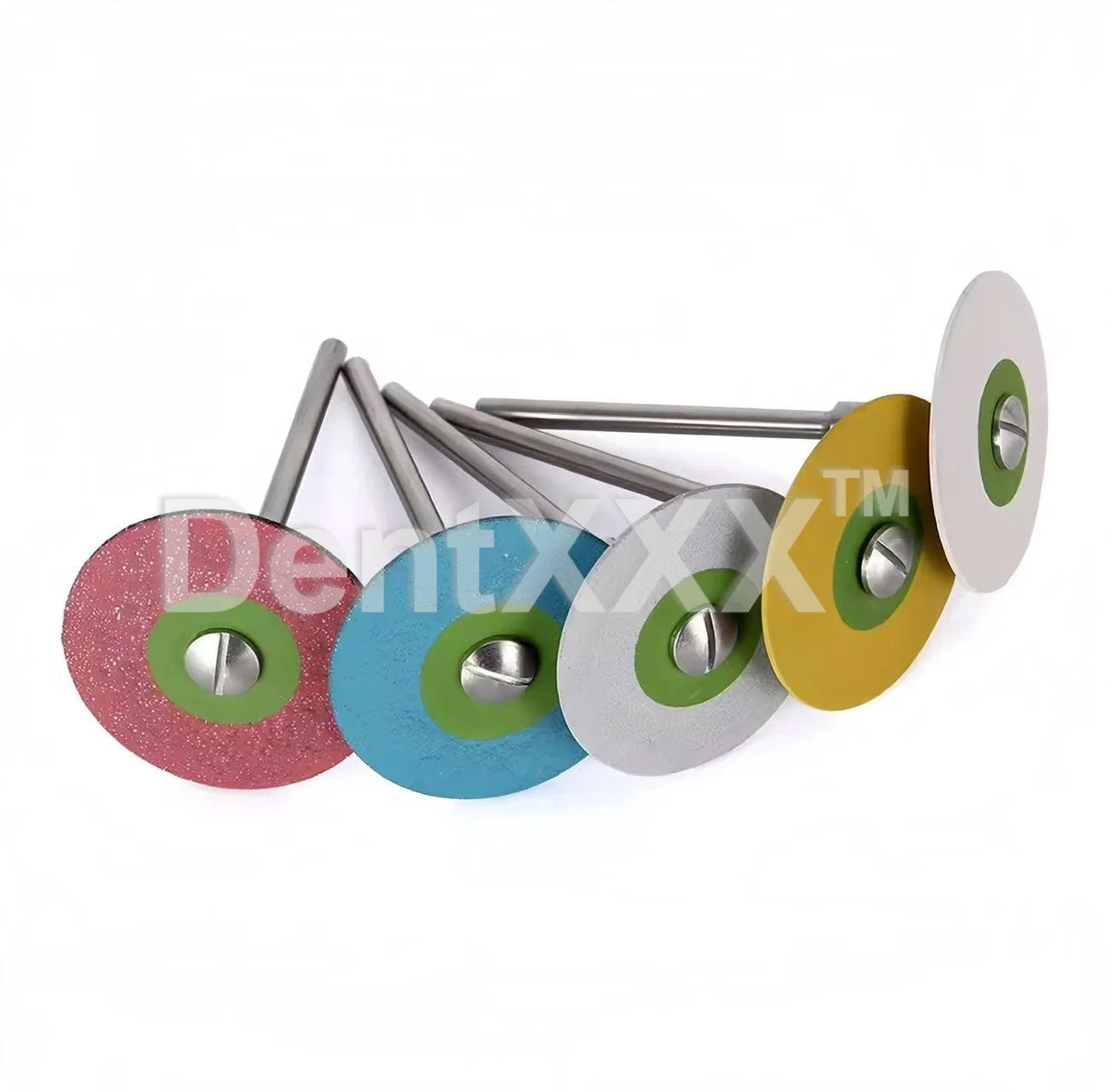 Single-Piece Rubber Diamond Polishing Disc Grinding Head, with Different Grits Suitable for Ceramic, Metal and Other Workpieces