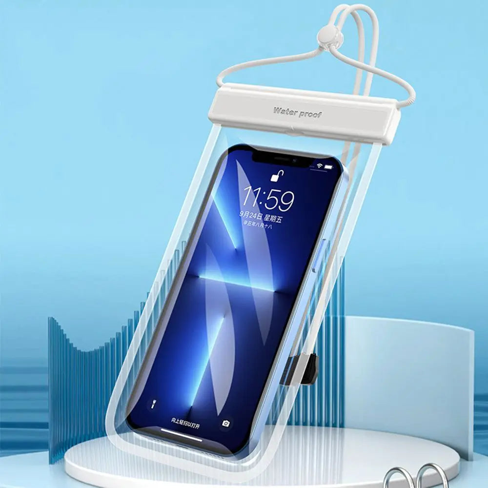 Waterproof Phone Case Under 7.0 inches For iPhone 13 Pro Max Swim Case IPX8 Universal Cover For Huawei Xiaomi Redmi Note Samsung