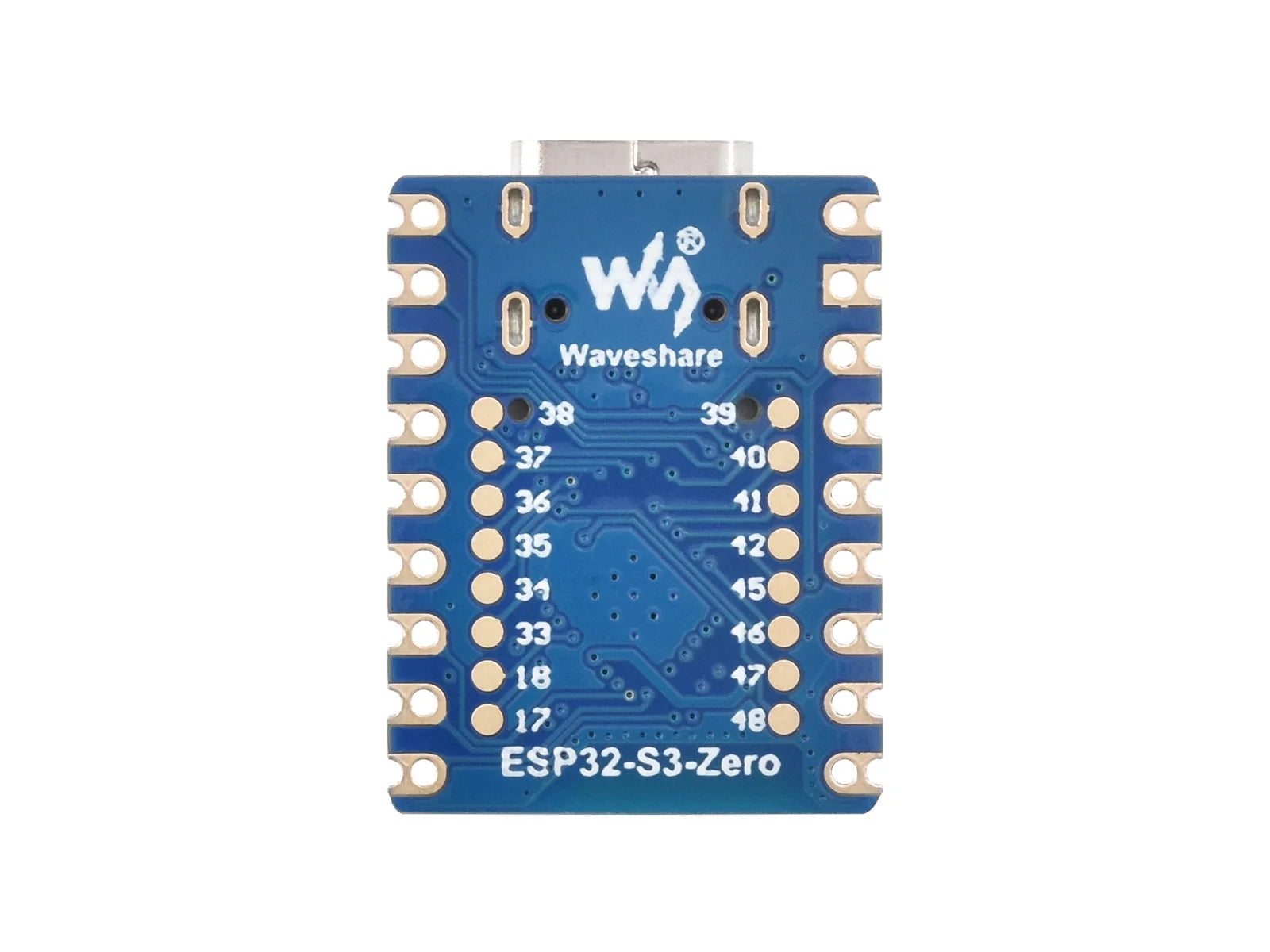 Waveshare ESP32-C3 Zero Mini Development Board, Based On ESP32-C3FN4 Single-core, 160MHz Running Frequency, Mircocontroller