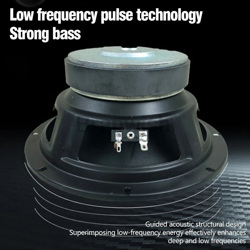 Car Audio Subwoofer 10 Inch Active 4ohm Bluetooth 5.0 Powerful 200W Sound Box MP3/USB/SD For Cars Sound System