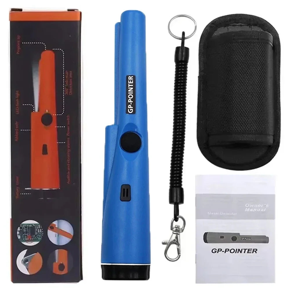 New High Quality Handheld Metal Detector GP-pointer Waterproof Positioning Rod Detecting With Bracelet LED Lights