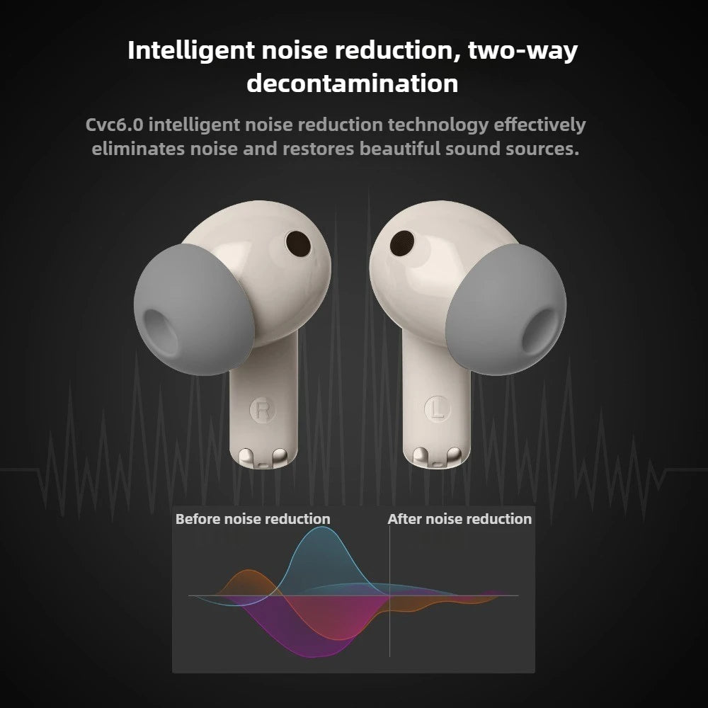 OKOP AI Headset, Wireless Bluetooth Headset, In-ear Noise Canceling Headset, Outdoor Sports Headset, High-quality Music Game Headset