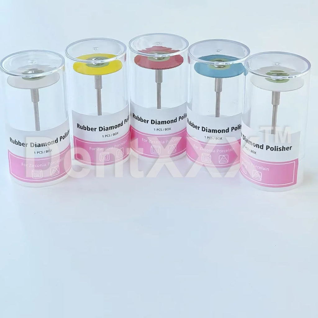Single-Piece Rubber Diamond Polishing Disc Grinding Head, with Different Grits Suitable for Ceramic, Metal and Other Workpieces