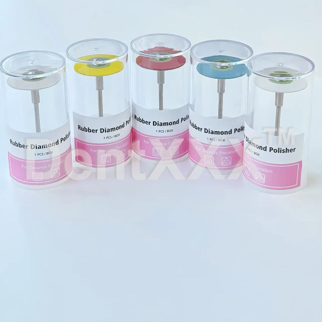 Single-Piece Rubber Diamond Polishing Disc Grinding Head, with Different Grits Suitable for Ceramic, Metal and Other Workpieces