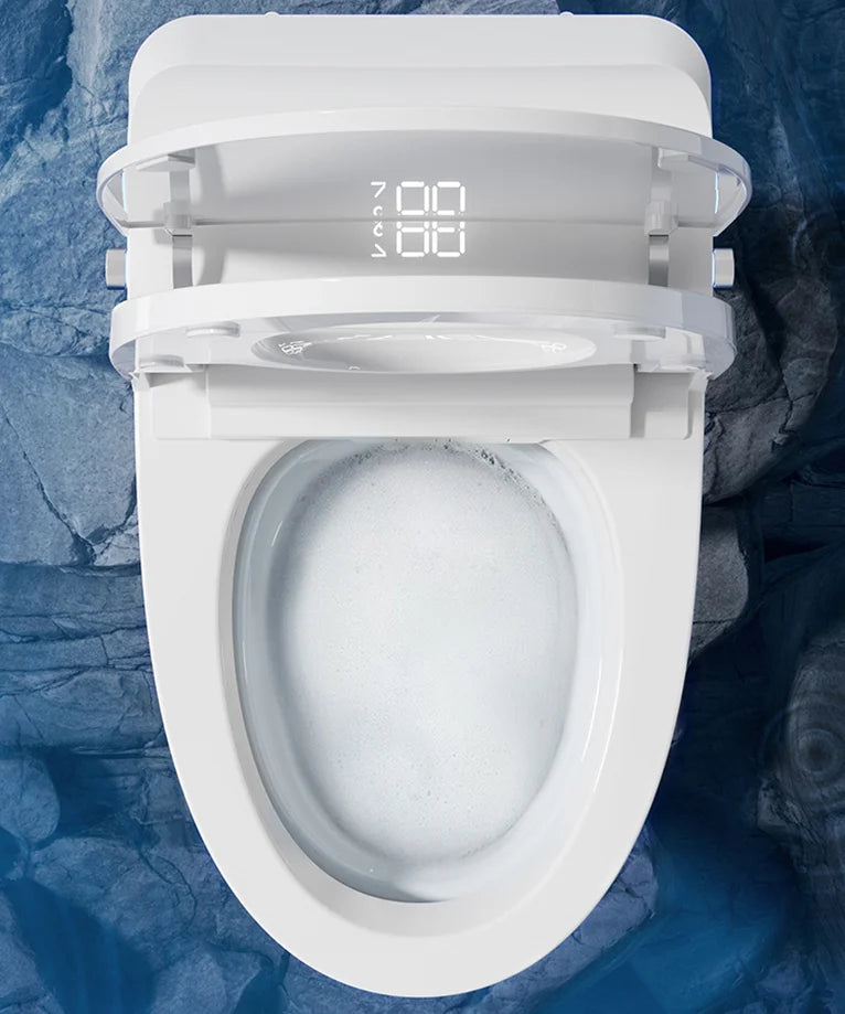 Hot Sale Automatic Sanitary Ware Items 110V Ceramic Bidet Toilet Bathroom Wc ETL CUPC Intelligent Smart Toilet Bowl for Hotel