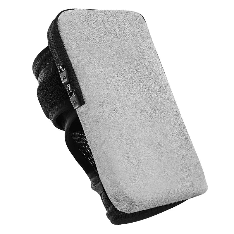 HAISSKY Ultra-thin Wrist Running Bags For iPhone 17 16 15 14 13 Pro Max 17 Air 16 Plus Samsung Xiaomi Zipper Sport Armband Pouch