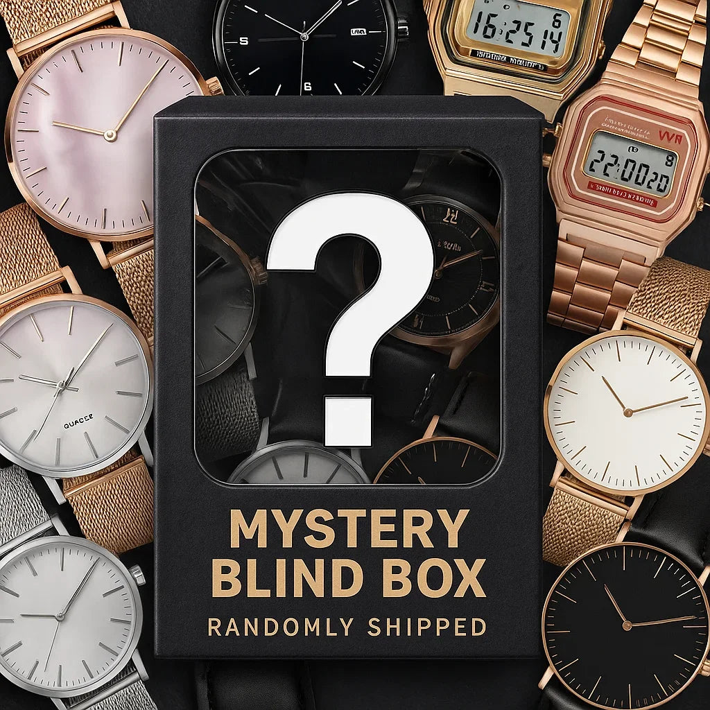 1/2pcs Watch Blind Box , Mystery Watch Box, Holiday Watch Presents ,the Unexpected Ultimate Gift, Unwrap Joy and Style!