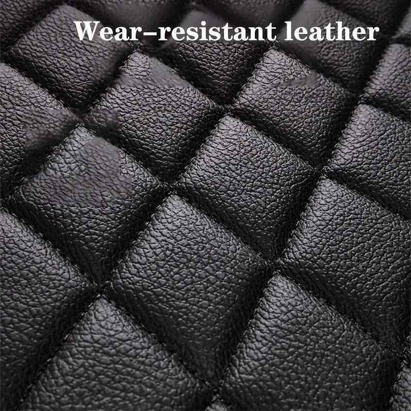 Car Mats For Peugeot 3008 P84 2017~2023 Leather Floor Mat Carpets Protective Pad Rugs Interior Parts Car 2018 2019 automotive tr