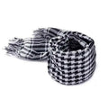 Arafat arab scarf shawl Handsome Keffiyeh Kafiya Lightweight Military Shemagh palestine Man Stripe Scarf With Tassels Soft Warm
