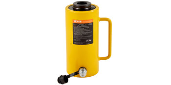 SucceBuy 20T/30T/60T Hollow Plunger Hydraulic Cylinder Jack Single Acting Ram Cylinder 100mm Heavy Duty Lifting Tool